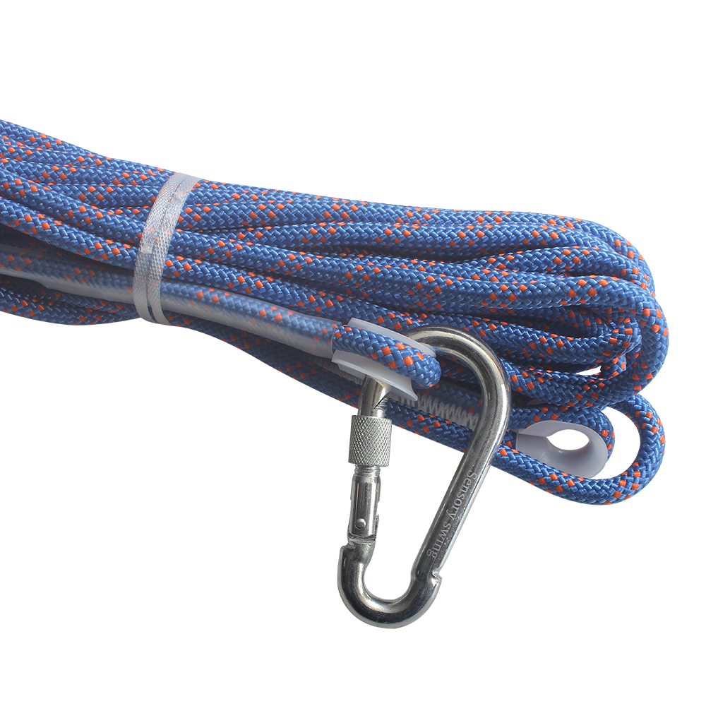 Sensory swing Nylon woven rope, clothesline, friction resistant, thickened rope, outdoor hiking safety rope