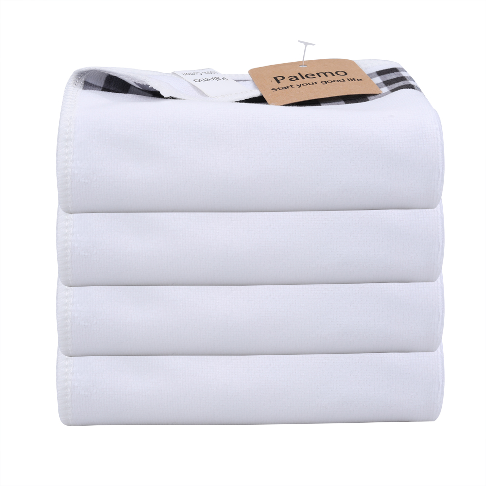 Palemo Towels of textile, Towels Set – 4 Pack Bathroom Set, Ultra Soft, Machine Washable, Highly Absorbent, 100% Cotton.