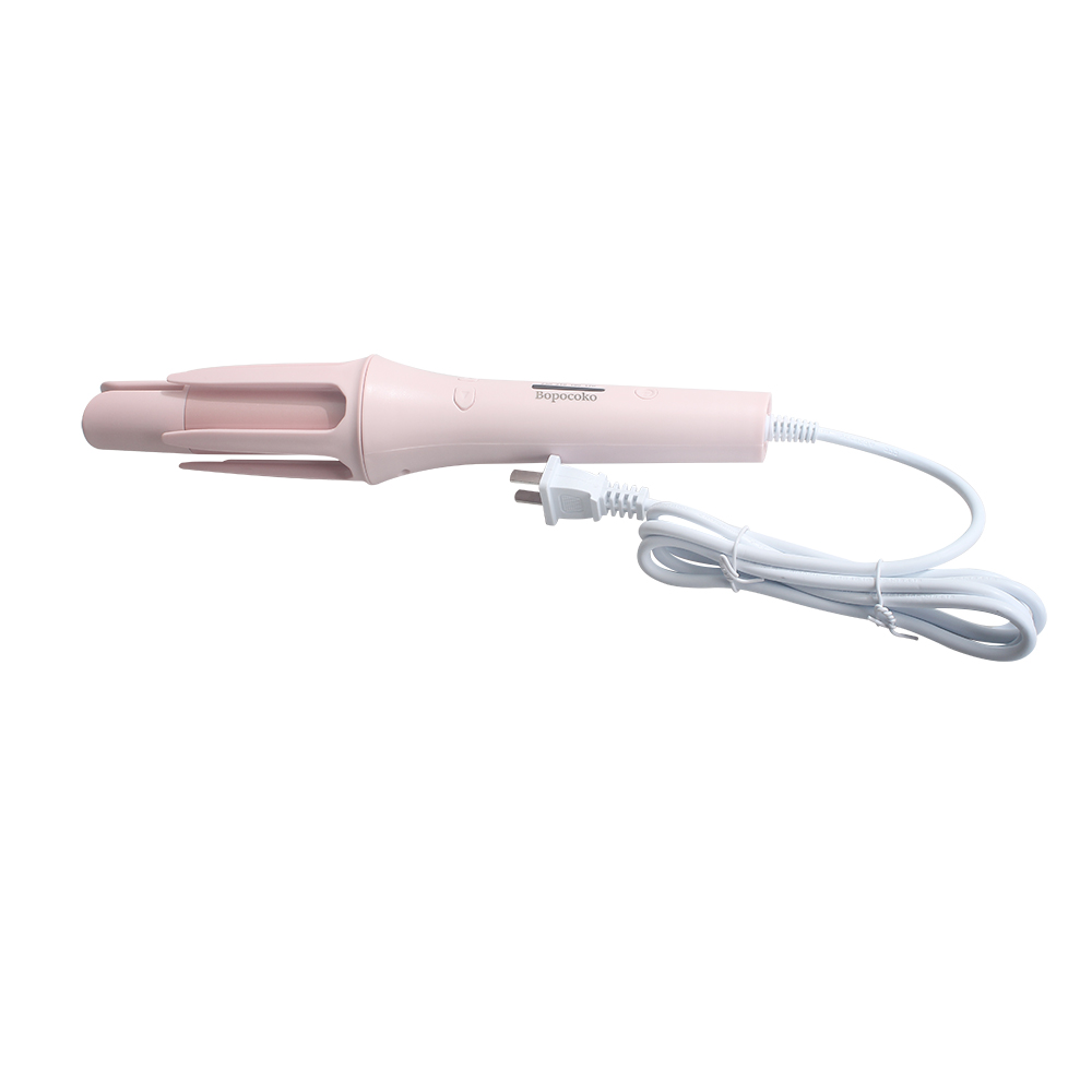 Bopocoko Auto Hair Curler,Hair Curler with 4 Temperatures Adjustable and 32mm Rotating Barrel,Quick Heating Ceramic Curling Wands for Medium Long Hair