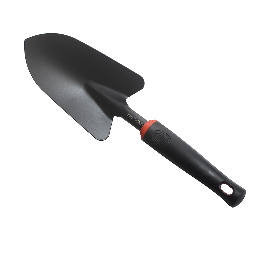 SUNSONG Garden Shovel,Non-Slip Handle Rust Resistant Garden Hand Tools Shovels for Digging Planting Transplanting Weeding