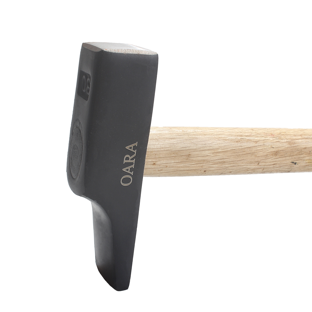 OARA Masons' Hammers, Carbon Steel Durable Wooden Handled Hammer 30 Oz