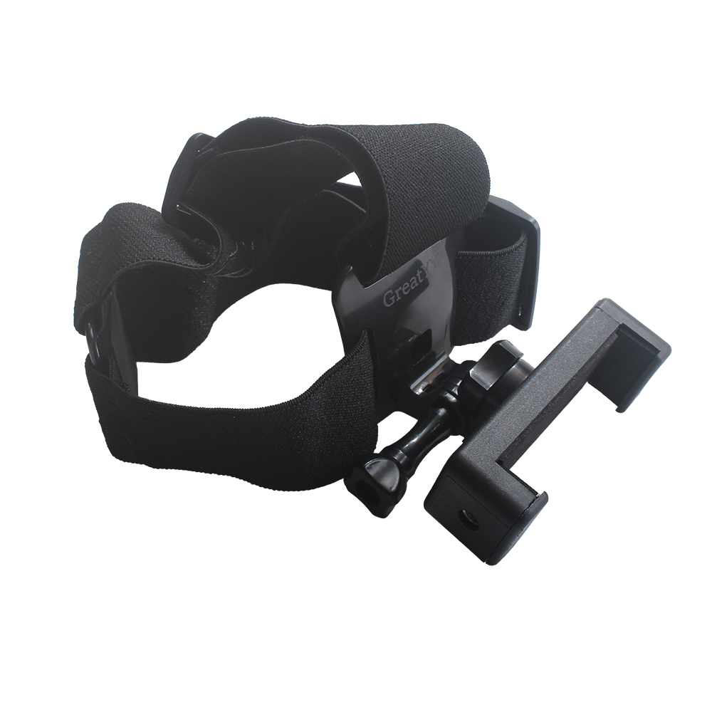 GREATYYT Head-Clip Cell Phone Holders Fixed Shooting Bracket Multifunctional for Camera Mobile Phone Head Mounted Bracket