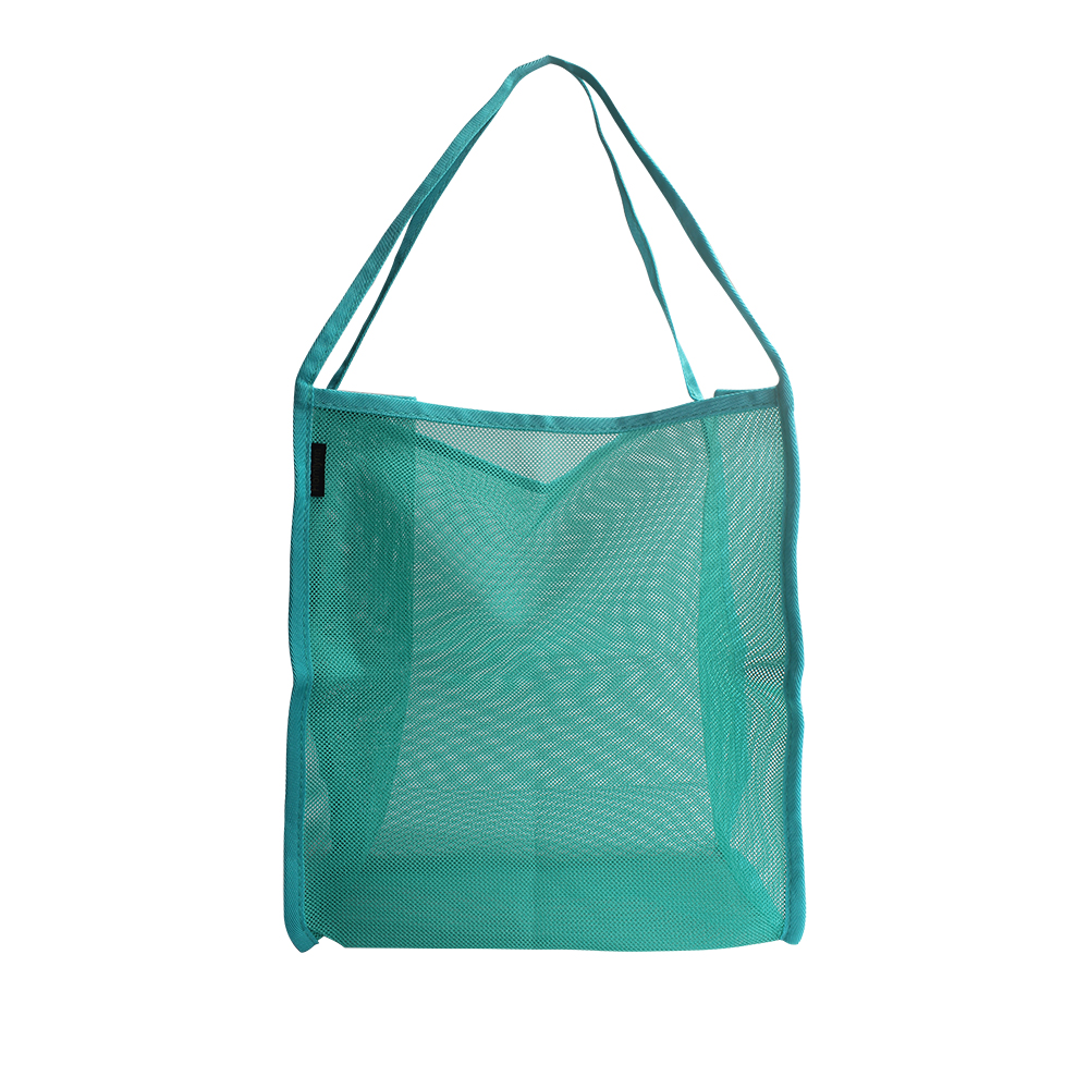 HOMLYNN Beach bag, transparent mesh single shoulder bag, large capacity, versatile and lightweight