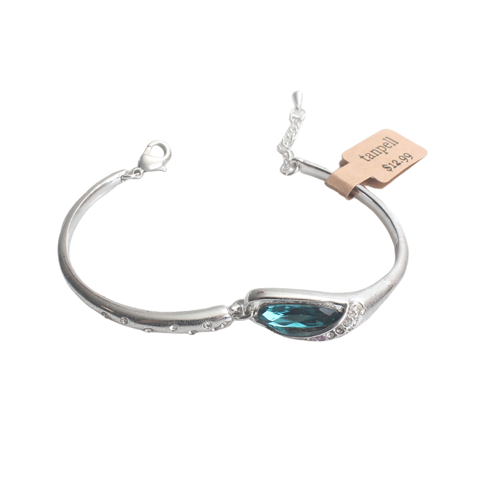 Tanpell Bracelets,925 Sterling Silver Crystal-Inlaid Bracelet,Fine Jewelry Gifts for Women