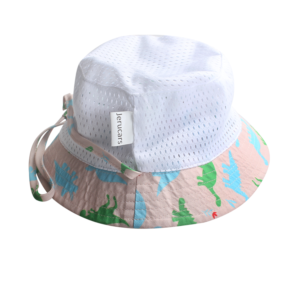 Jerucars Hats Children's Outdoor Sunshade Hat Windproof Cartoon Pattern Hat