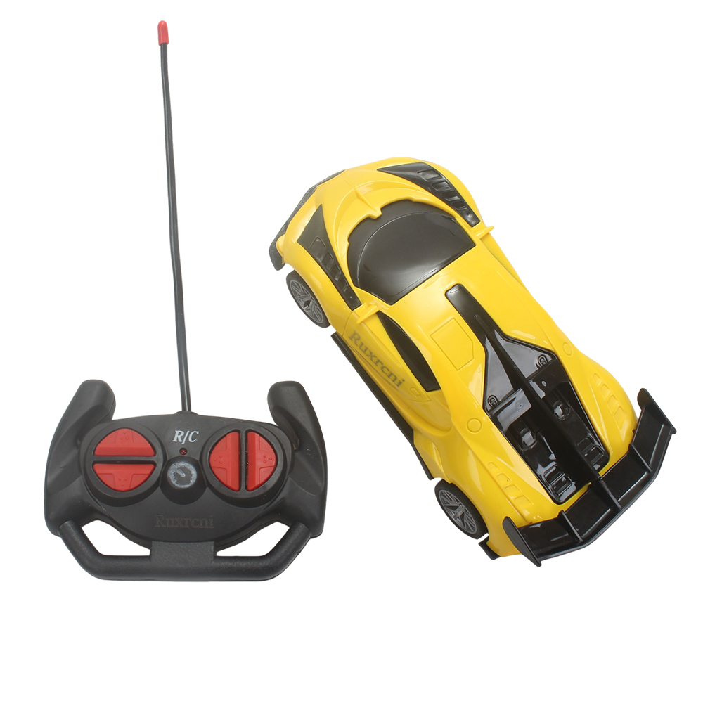 Ruxrcni Remote Control Toy Car,Children's Toy Simulation Sports Car, Remote Control Battery Racing Car