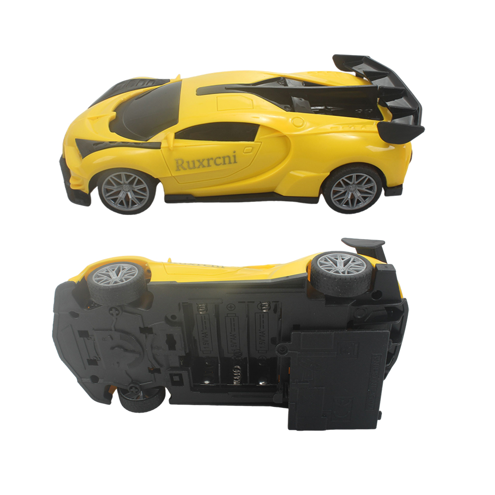 Ruxrcni Remote Control Toy Car,Children's Toy Simulation Sports Car, Remote Control Battery Racing Car