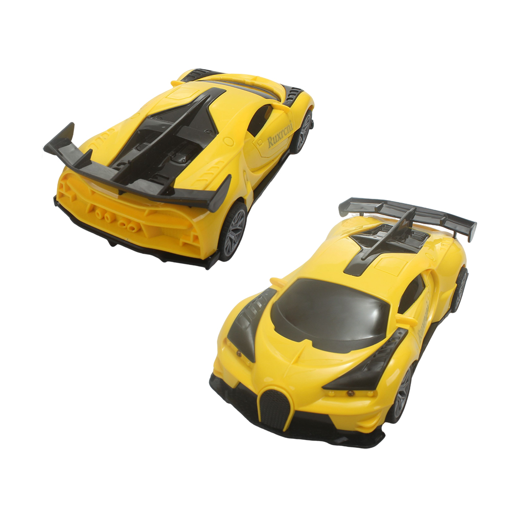 Ruxrcni Remote control toy car, children's toy simulation sports car, remote control battery racing car