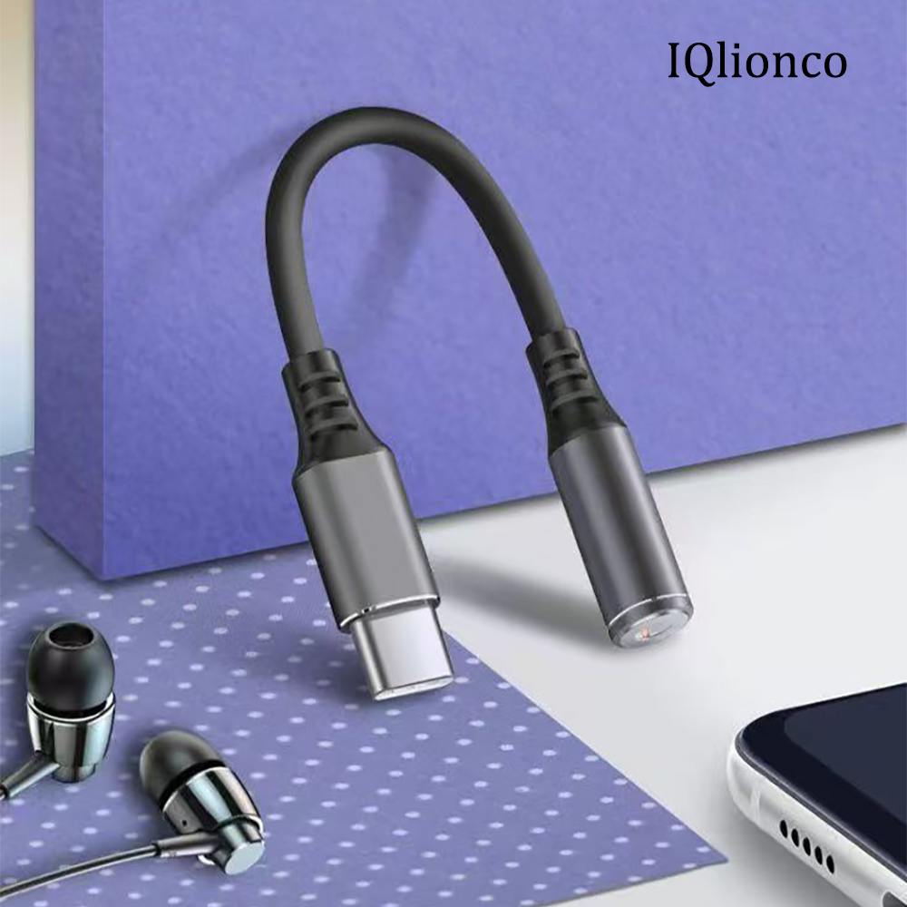 IQlionco Electronic audio and speaker cables and connectors Audio connector headphone wiring Tyoec to 3.5 audio cable