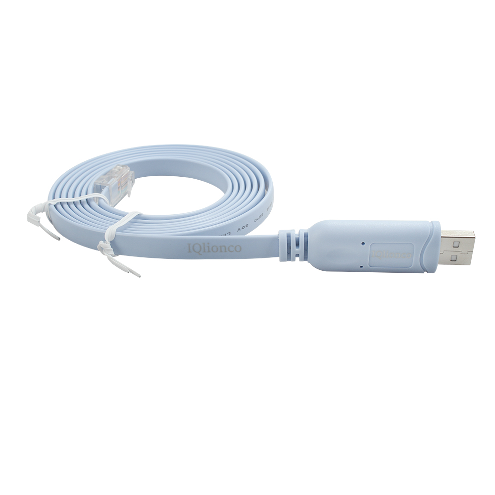 IQlionco Telecommunications Cables USB Router Configuration Cable 1.5M Cable