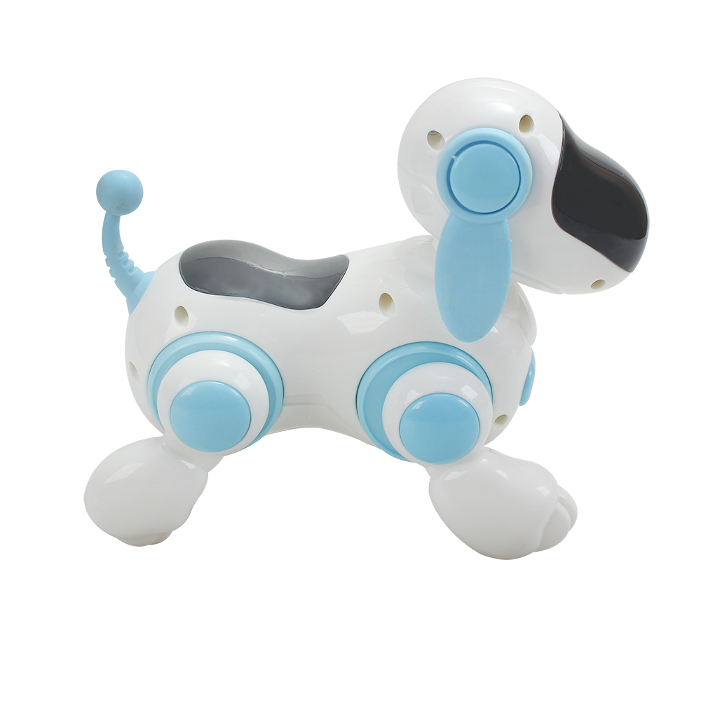 TOPI Electric Action Toy, Crawling Dog Toys Baby Toys Electric Walking Toddler Music Toys,Funny Interactive Stunt Puppy with Sound for Kid Child Age 3-7