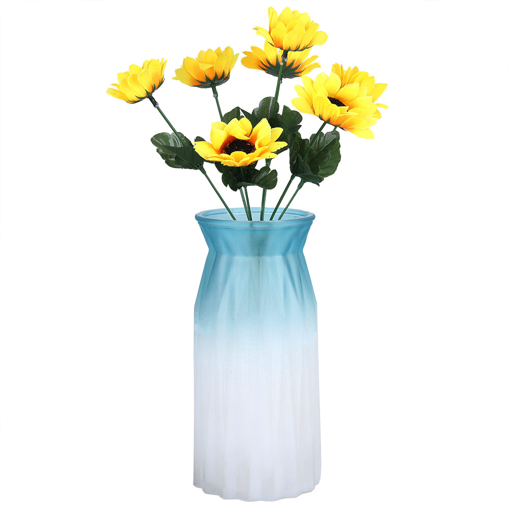 Swity Home Artificial sunflower bouquet can be used in living room, office and wedding.