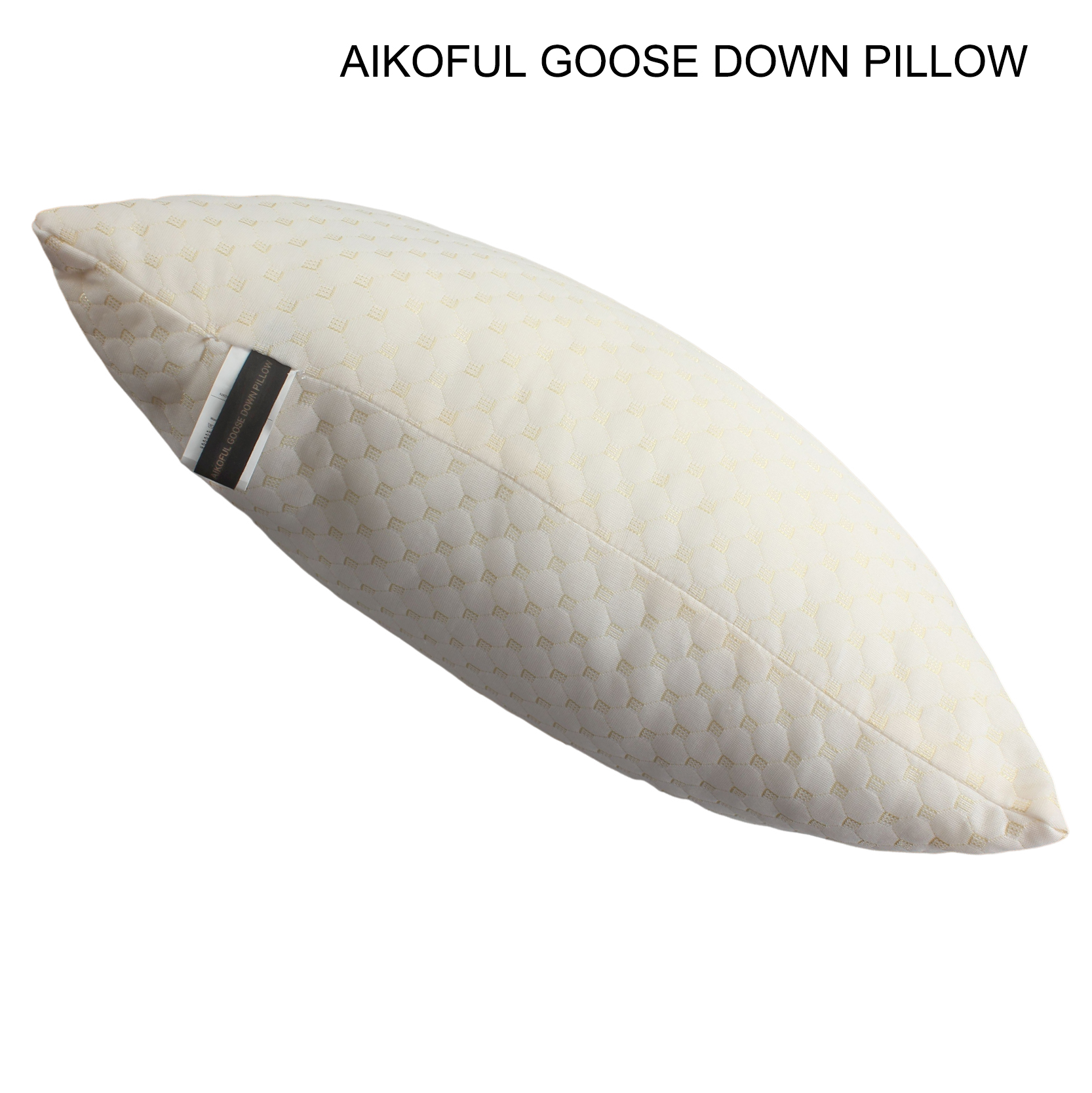 AIKOFUL GOOSE DOWN PILLOW Pillow 20x26 inch adult 2 high elasticity pillows feather velvet bedding