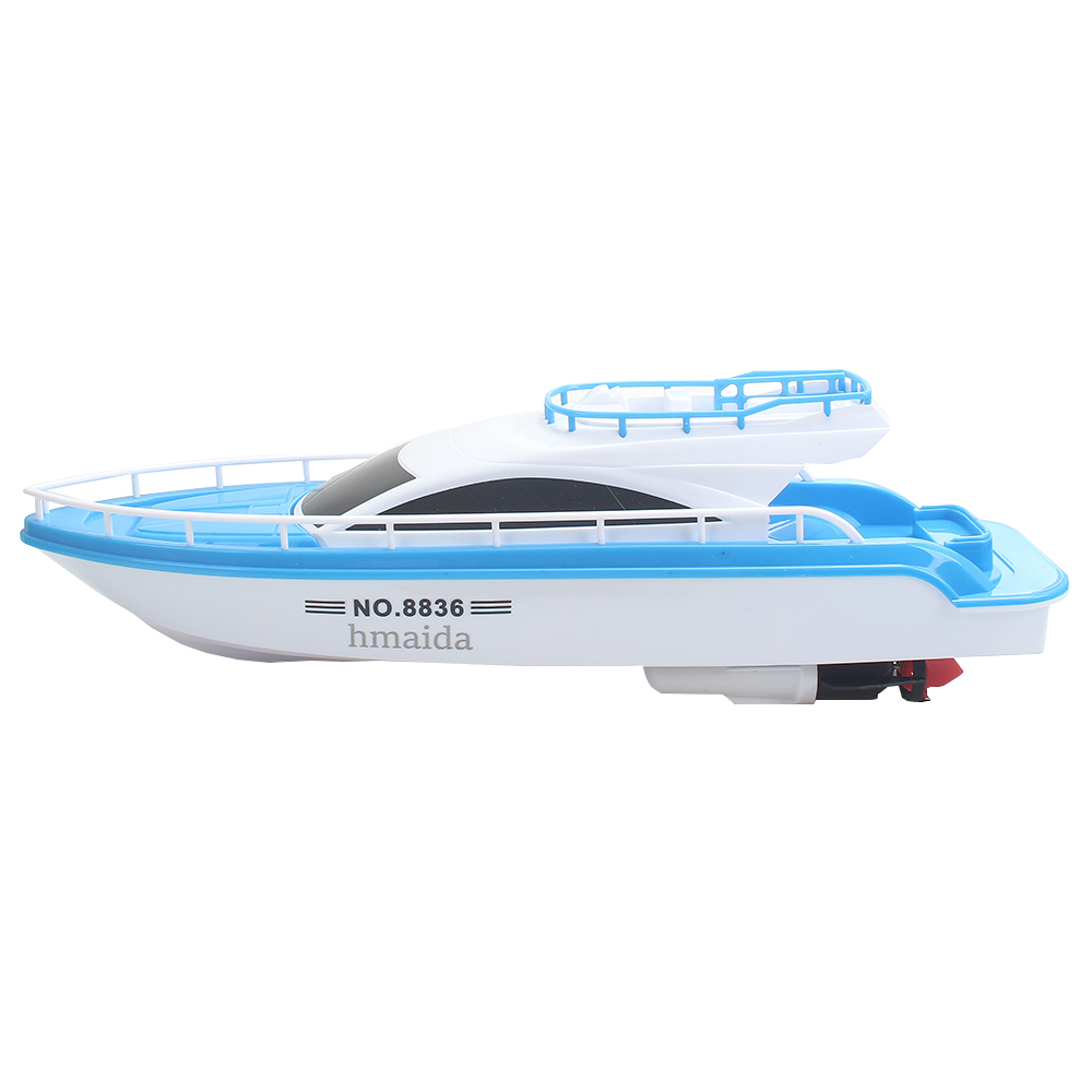 Hmaida Remote control Toy Boats,ChildrenToys Rc boat High Speed Remote Control Speedboat Super Electric Waterproof Outdoor Water Play Toy For Kids