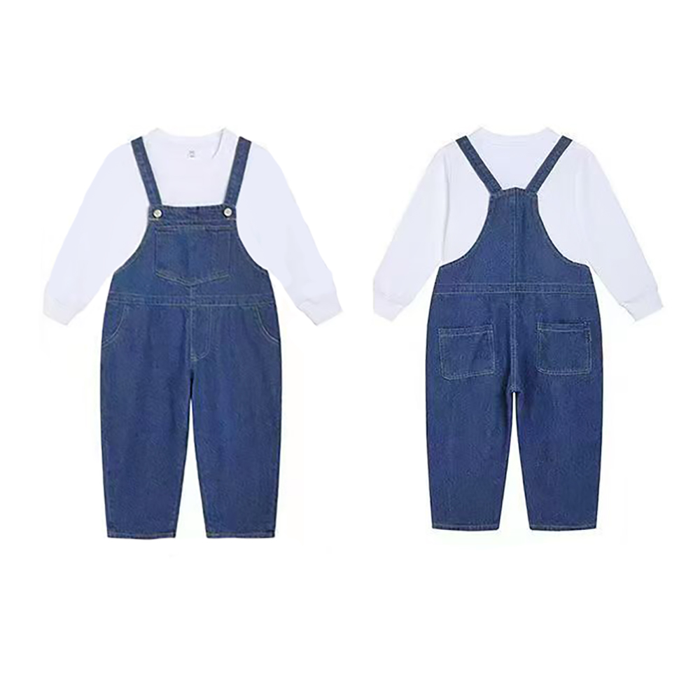 FelixTiger Jumpsuit, children's overalls, fashionable pants, casual men's and women's styles