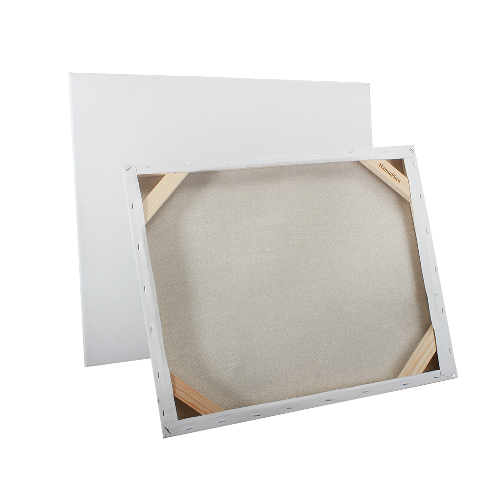 HannaFires Picture Frames,100% Cotton Large Blank Canvas Picture Frames for Acrylic Pouring and Oil Painting 24x32inch