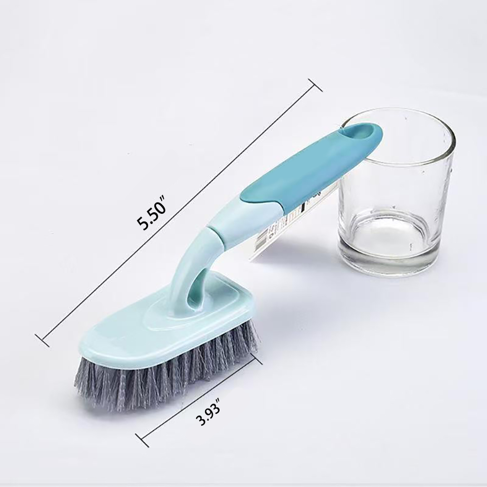 Inqigi Cleaning brushes for Household Use,Multifunctional Long Handle Hard Bristle Brush,Floor Bathtub Brush,Ceramic Tile Brush