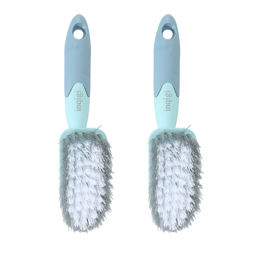 Inqigi Cleaning brushes for Household Use,Multifunctional Long Handle Hard Bristle Brush,Floor Bathtub Brush,Ceramic Tile Brush