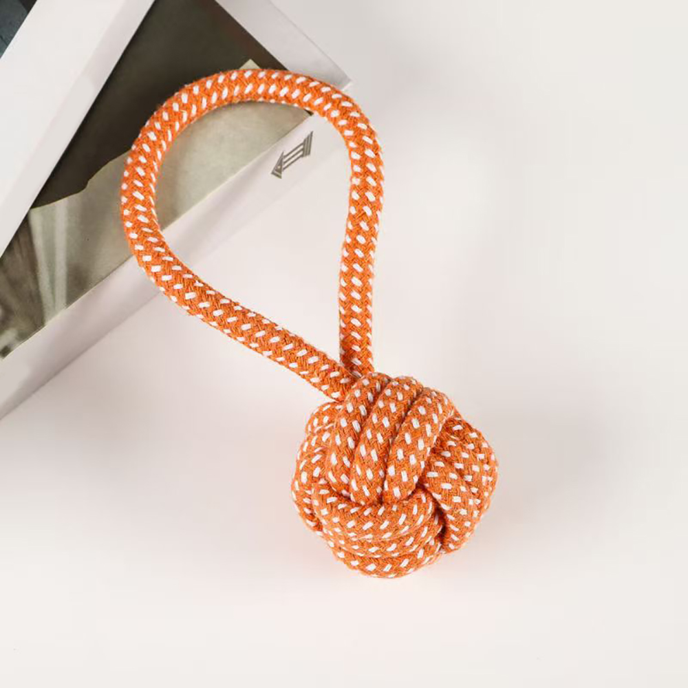 VetaSure Pet Toys Made of Rope,Grinding Teeth,Tear Resistant Cotton Rope,Woven Knot Toys,Pet Supplies