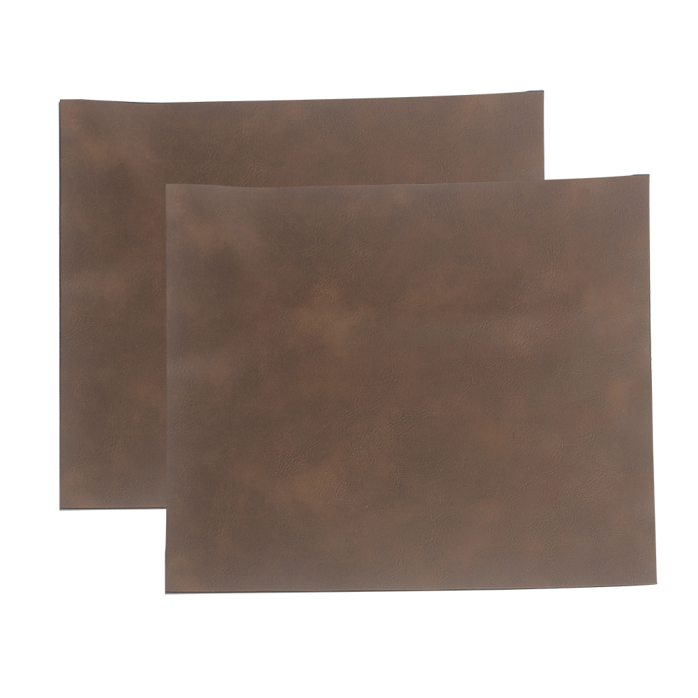 GreatCarve Leather,10''X12'' 10 Sheets/Pack Faux Leather Fabric, Thick Durable Synthetic Repholstery Leather Vinyl for DIY and Craft Material