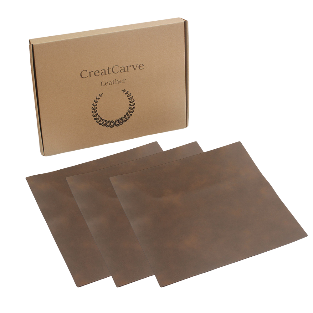 GreatCarve Leather and Leather Imitation Table Mat Waterproof, Oil proof, Thermal Insulation Mat Leather