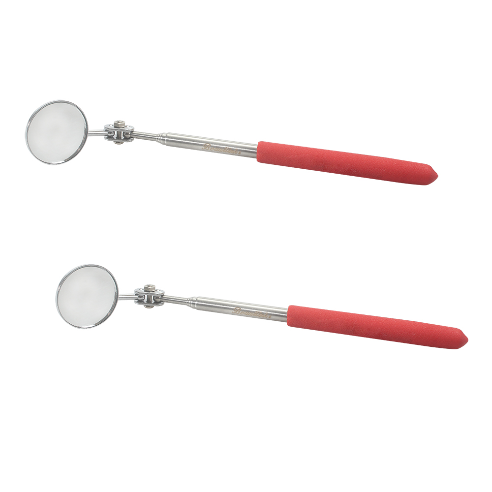 BEAUTLINKS Mirrors for dentists folding telescopic reflector circular inspection and testing mirror manual tool