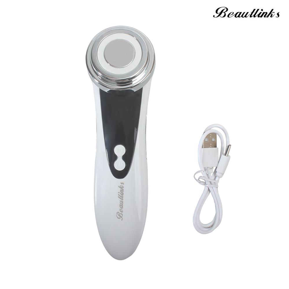 BEAUTLINKS Massage apparatus, home beauty device, facial photon pore cleaning and beauty device, skin rejuvenation and lifting electronic massage device