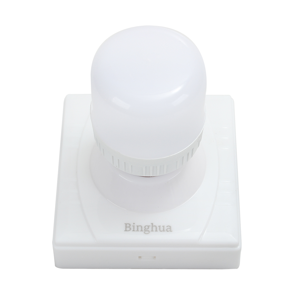 Binghua Incandescent lamps and their fittings, square screw mouth lamp with base, LED bulb