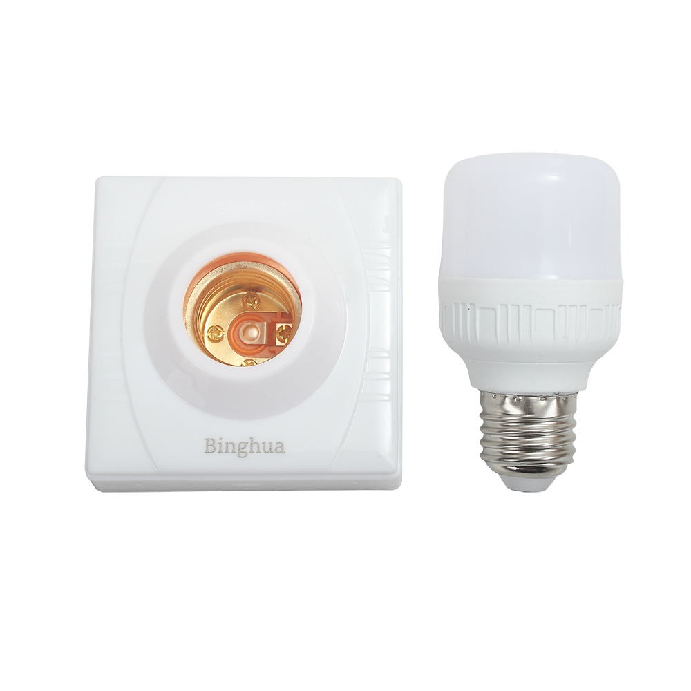 Binghua Incandescent lamps and their fittings, square screw mouth lamp with base, LED bulb