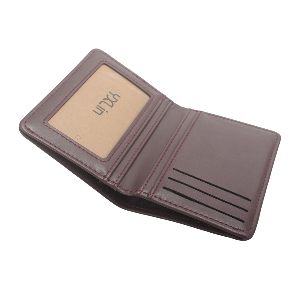 YXLIN Men's Wallet Slim Multifunctional Leather RFID Blocking Cardcase Wallet