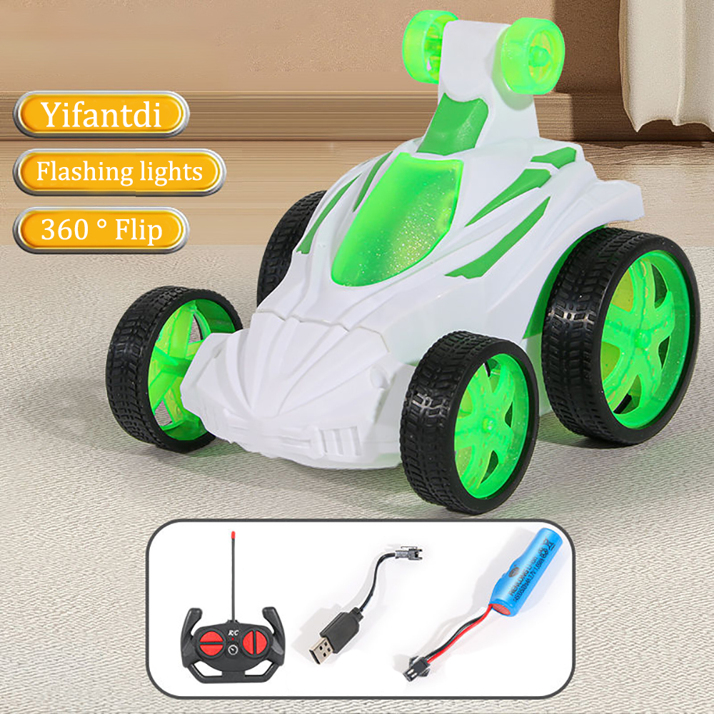 Yifantdi Remote control toy car, remote control stunt small dump truck, children's electric toy car