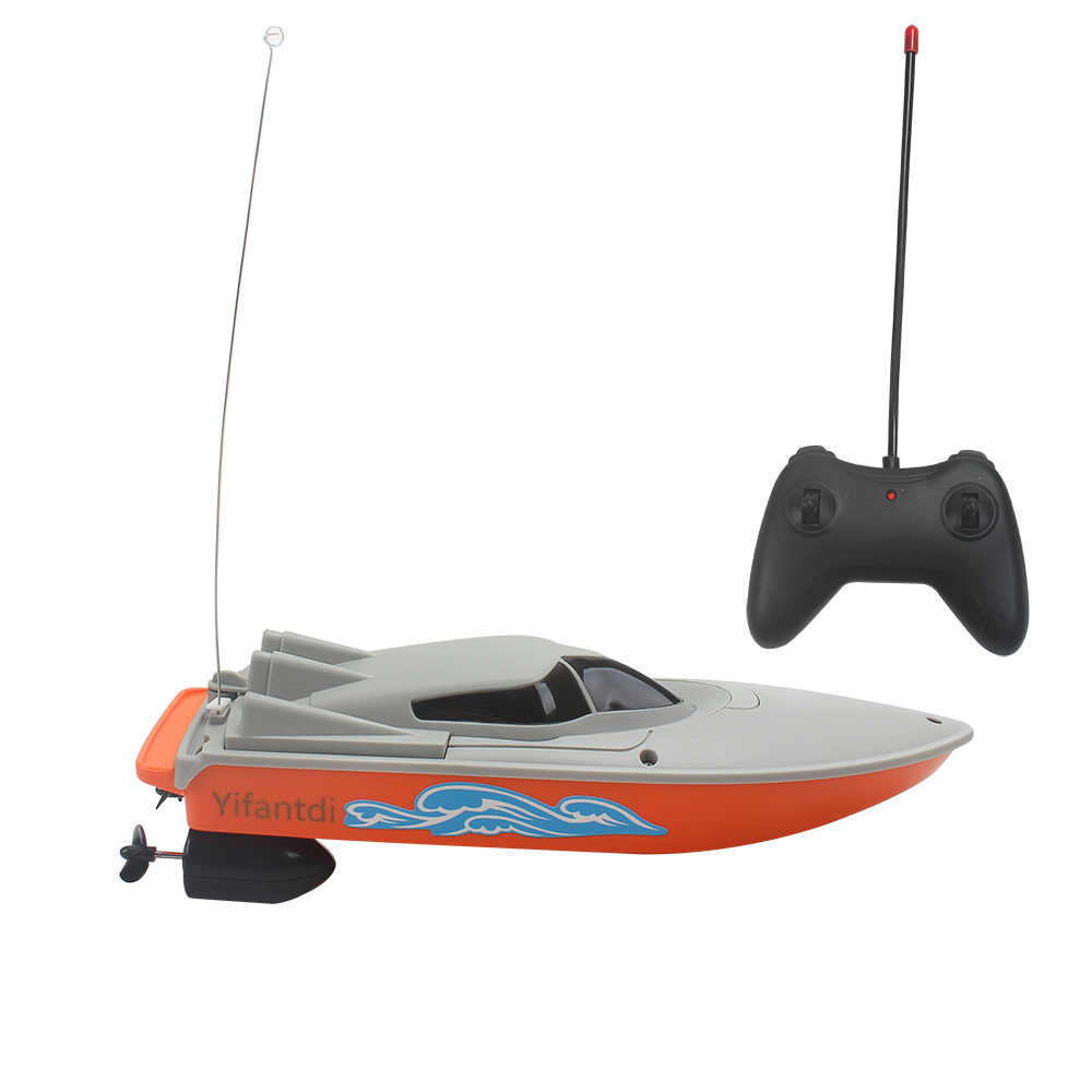 Yifantdi Remote control toys boat Remote controlled speedboat, high-power waterproof ship, children's water toy battery model