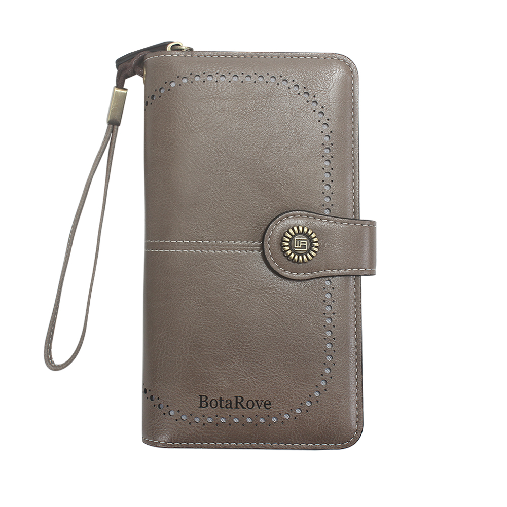 BotaRove WALLET,ZIPPER STYLE LARGE CAPACITY CARD BAG FOR MEN'S OUTDOOR ZERO WALLET