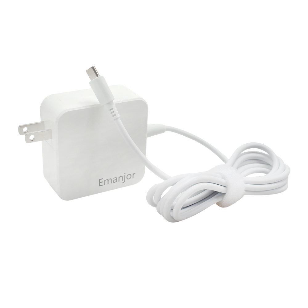 Emanjor Battery chargers for laptop computers Lenovo Huawei Type-C Fast Charge 65W Battery Charger