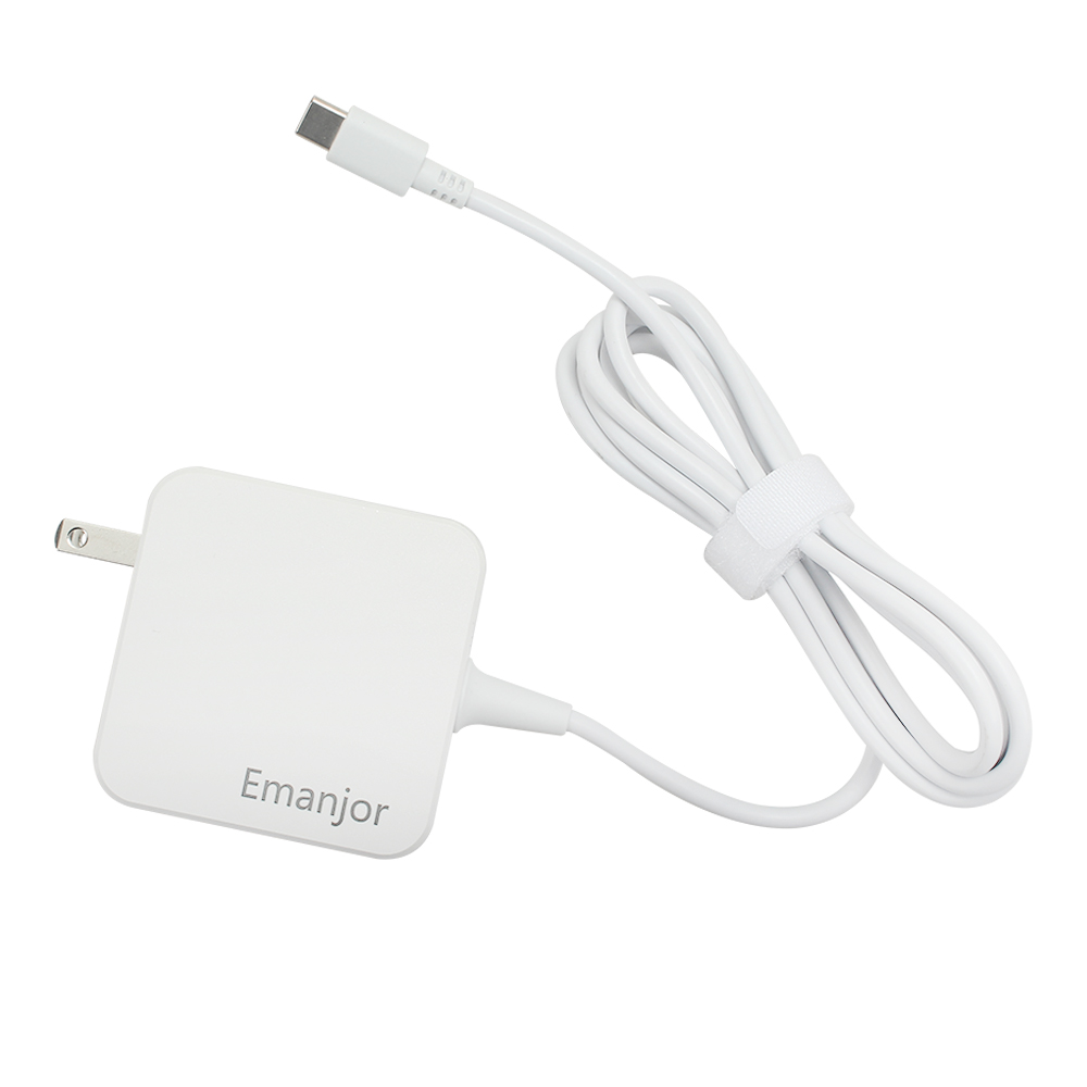 Emanjor Battery chargers for laptop computers Lenovo Huawei Type-C Fast Charge 65W Battery Charger