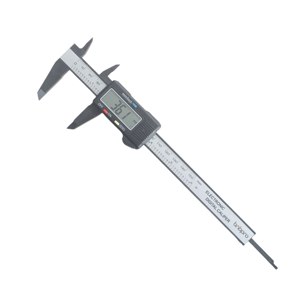 bnbpro Tool measuring instrument, digital caliper, high precision 150mm display screen, plastic caliper, small urgent need