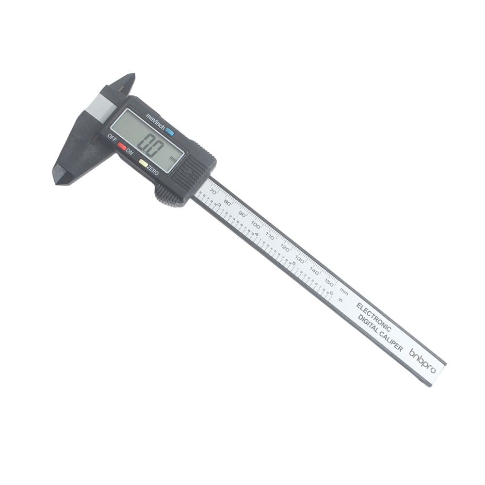 Bnbpro Tool Measuring Instrument,Digital Caliper,High Precision 150mm Display Screen,Plastic Caliper