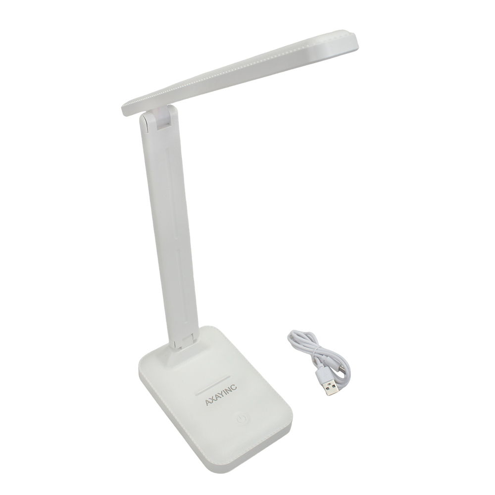 AXAYINC Lamps,180° Adjustable Wireless Charging LED Desk Lamp & Reading Light with USB Charging Port & Touch Control for Home, Office, Study AXAYINC Lamps,180° Adjustable Wireless Charging LED Desk Lamp & Reading Light with USB Charging Port & Touch Control for Home, Office, Study
