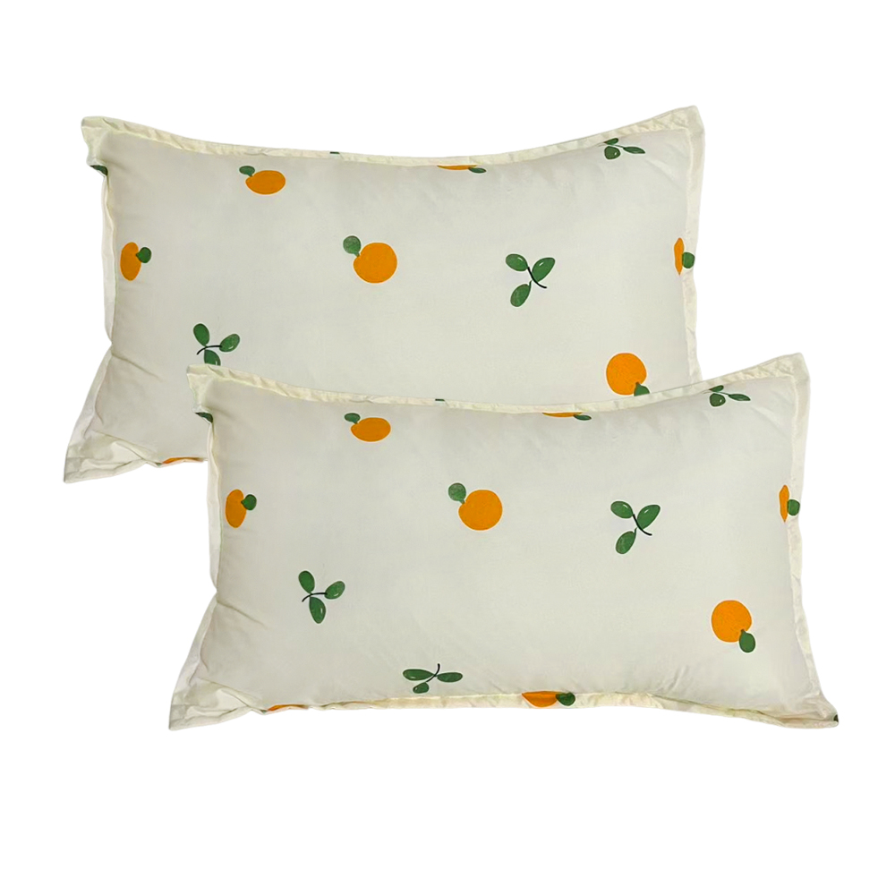 SNOWMAN Pillowcases,2 Pack Summer Watercolor Style Cute Oranges fruits Green leaf Pattern Pillow Cover,Soft and Breathable Standard 20" X 30" Pillow Cases for for Living Room Bedroom SNOWMAN Pillowcases,2 Pack Summer Watercolor Style Cute Oranges fruits Green leaf Pattern Pillow Cover,Soft and Breathable Standard 20" X 30" Pillow Cases for for Living Room Bedroom