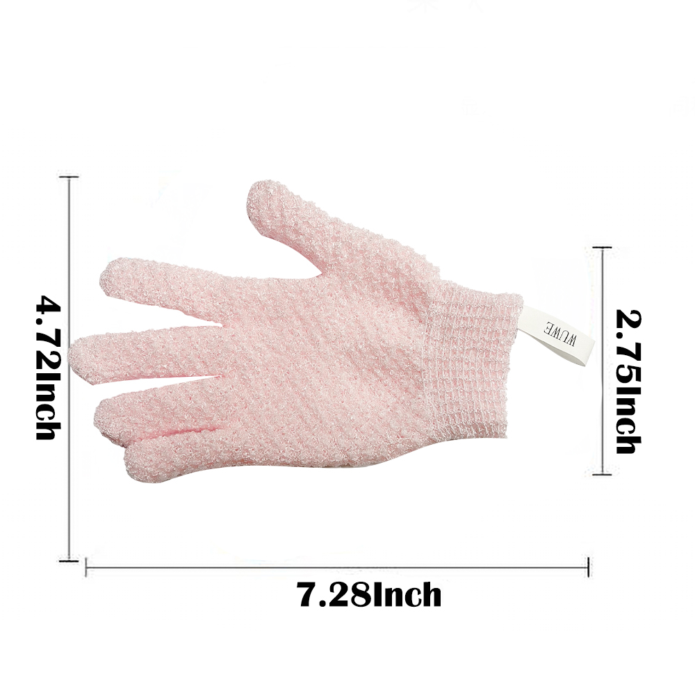 WUWE Scrub artifact five-finger bath gloves rub bath towel exfoliating bath gloves rub mud and wipe the back