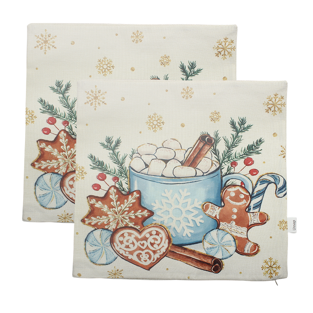 Ussap 26"x26" Pillowcase with simple design and versatile patterns, living room pillow, linen fabric, comfortable and breathable Ussap 26"x26" Pillowcase with simple design and versatile patterns, living room pillow, linen fabric, comfortable and breathable