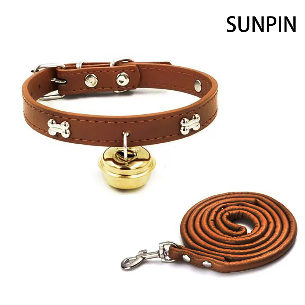 SUNPIN Dog Leashes,Pet Dog Bell Collar Wearing Traction Rope Belt Adjustable for Cats or Puppy Dogs SUNPIN Dog Leashes,Pet Dog Bell Collar Wearing Traction Rope Belt Adjustable for Cats or Puppy Dogs