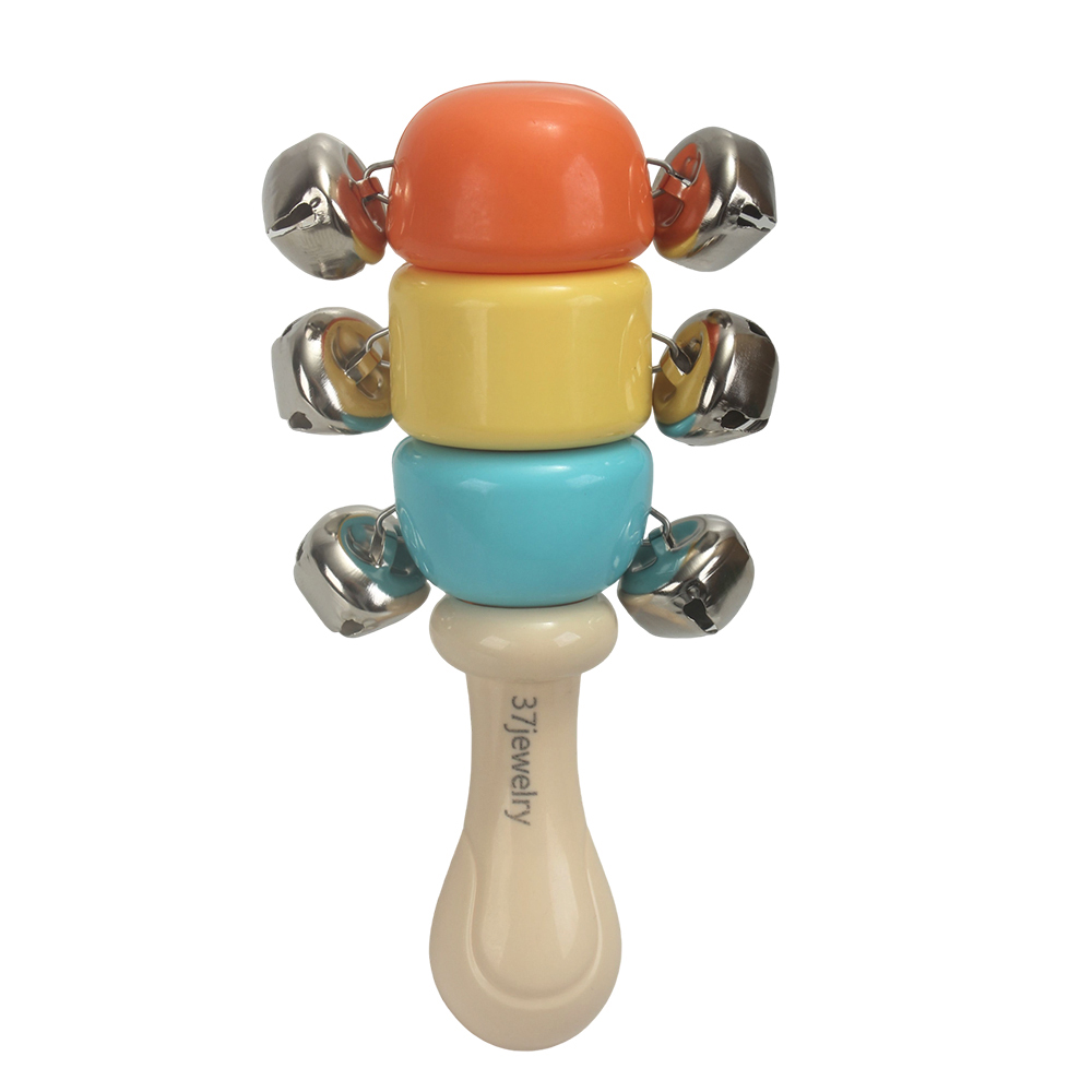 37jewelry Infant Toys,Colorful Plastic Baby Rattle with Bells for Grasping Practice, Parent-Child Bonding,Everyday Play 37jewelry Infant Toys,Colorful Plastic Baby Rattle with Bells for Grasping Practice, Parent-Child Bonding,Everyday Play