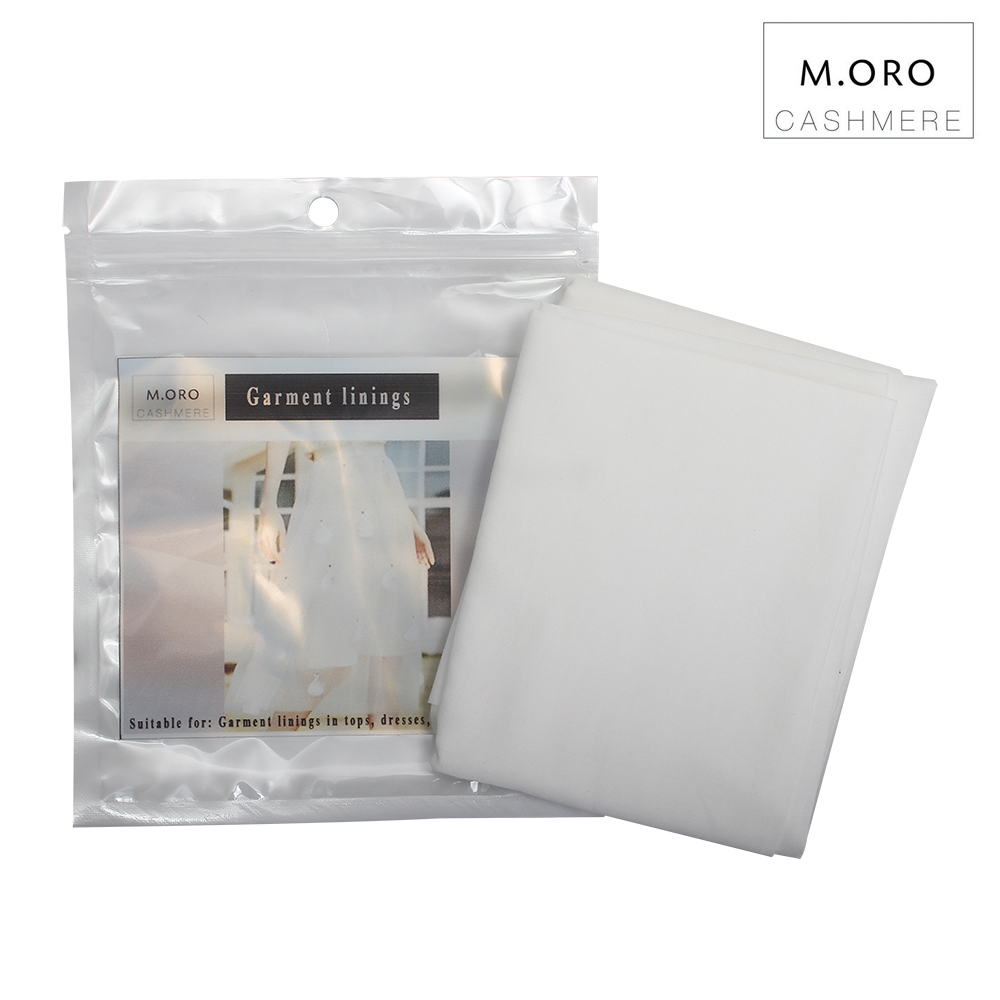 M. ORO CASHMERE Ultra-Soft & Breathable 100% Cotton Lining Fabric - White, Skin-Friendly Interlining for Sewing Dresses, Blouses, Skirts & Children's Clothing(60x60Inch) M. ORO CASHMERE Ultra-Soft & Breathable 100% Cotton Lining Fabric - White, Skin-Friendly Interlining for Sewing Dresses, Blouses, Skirts & Children's Clothing(60x60Inch)