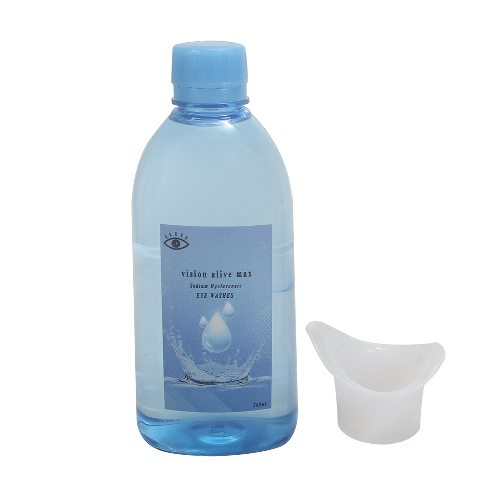 Vision Alive Max Eye Wash with Contoured Cup,Sterile Isotonic Buffered Eye Irrigating Solution for Flushing & Irrigating Eyes,8.8-oz Bottle Vision Alive Max Eye Wash with Contoured Cup,Sterile Isotonic Buffered Eye Irrigating Solution for Flushing & Irrigating Eyes,8.8-oz Bottle