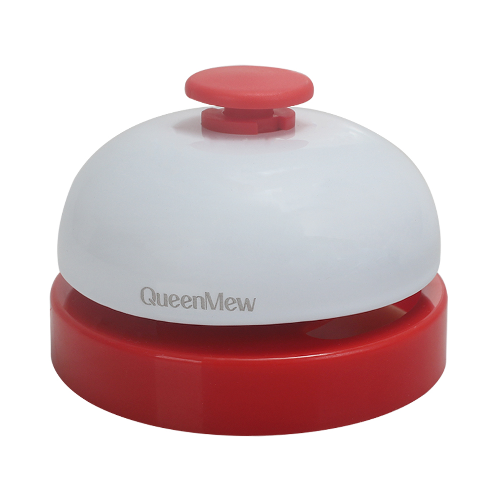QueenMew Signal Bells,Service Call Bell,2.5" Durable Metal Dinner Bell for Restaurant & Hotel Reception, Pet Training & Desk Bell QueenMew Signal Bells,Service Call Bell,2.5" Durable Metal Dinner Bell for Restaurant & Hotel Reception, Pet Training & Desk Bell