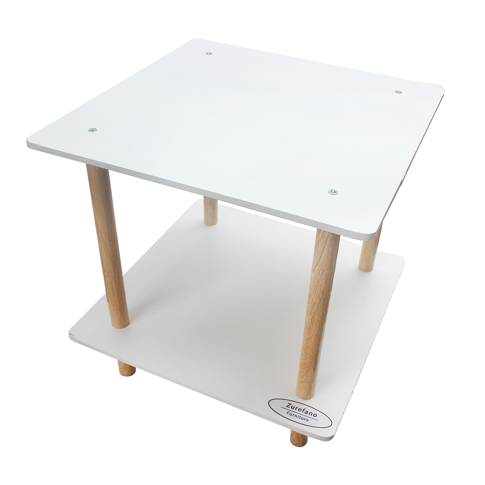 Zurefano Versatile Square Accent Table – Easy Assembly Nightstand/Coffee Table, Perfect for Home Office Furniture Zurefano Versatile Square Accent Table – Easy Assembly Nightstand/Coffee Table, Perfect for Home Office Furniture