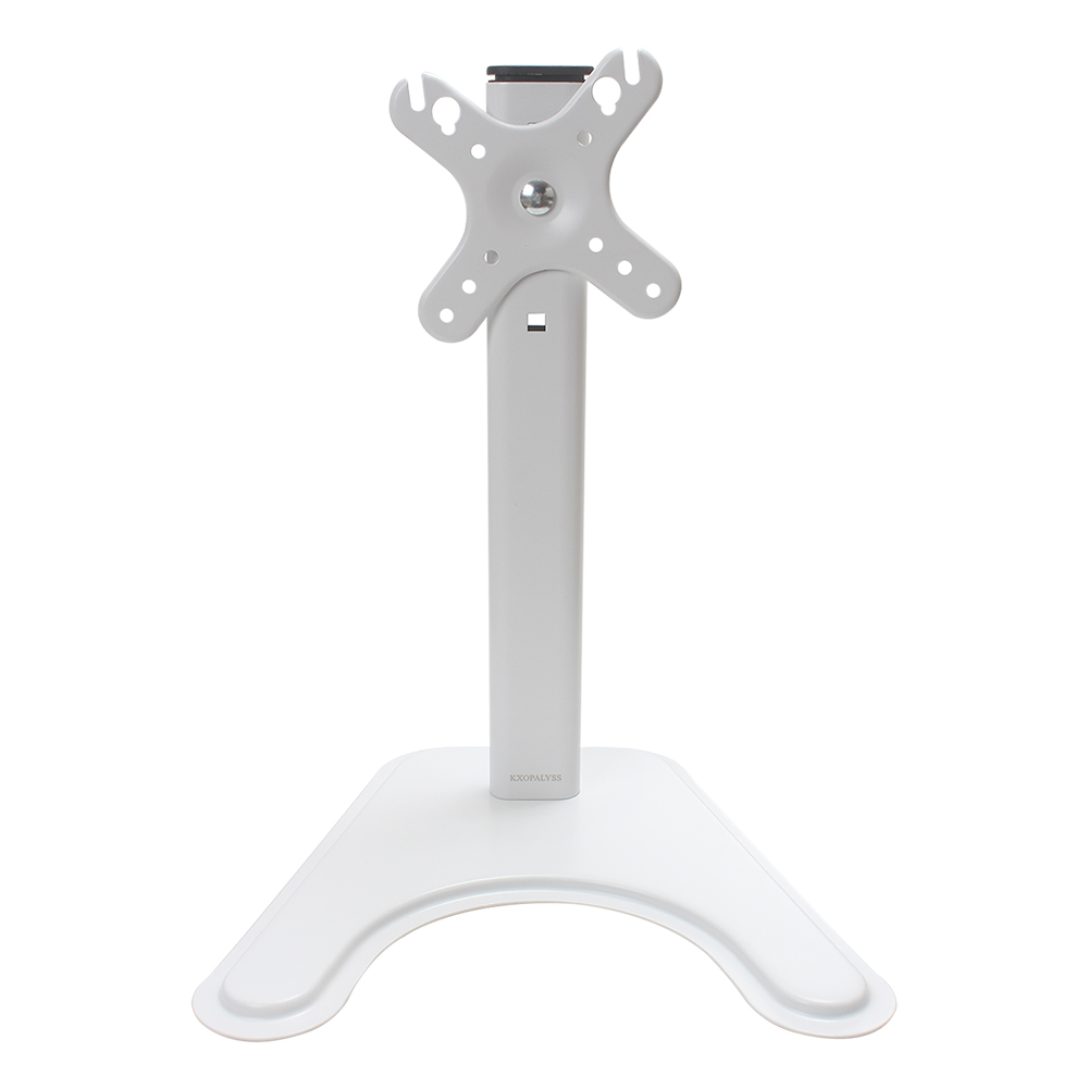 KXOPALYSS Universal Computer Monitor Mount with Stable Base - Adjustable Height & Tilt for Optimal Viewing - Ideal for Multiple Monitors in Professional Settings KXOPALYSS Universal Computer Monitor Mount with Stable Base - Adjustable Height & Tilt for Optimal Viewing - Ideal for Multiple Monitors in Professional Settings