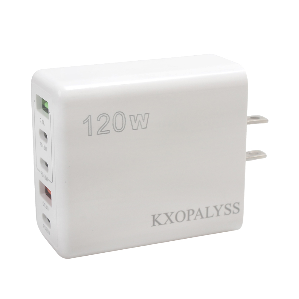 KXOPALYSS 120W PD USB C Charger, Electrical Adapters with Multi-Port, High-Speed Charging Station for Office & Daily Use, Supports PD3.0 QC3.0 KXOPALYSS 120W PD USB C Charger, Electrical Adapters with Multi-Port, High-Speed Charging Station for Office & Daily Use, Supports PD3.0 QC3.0