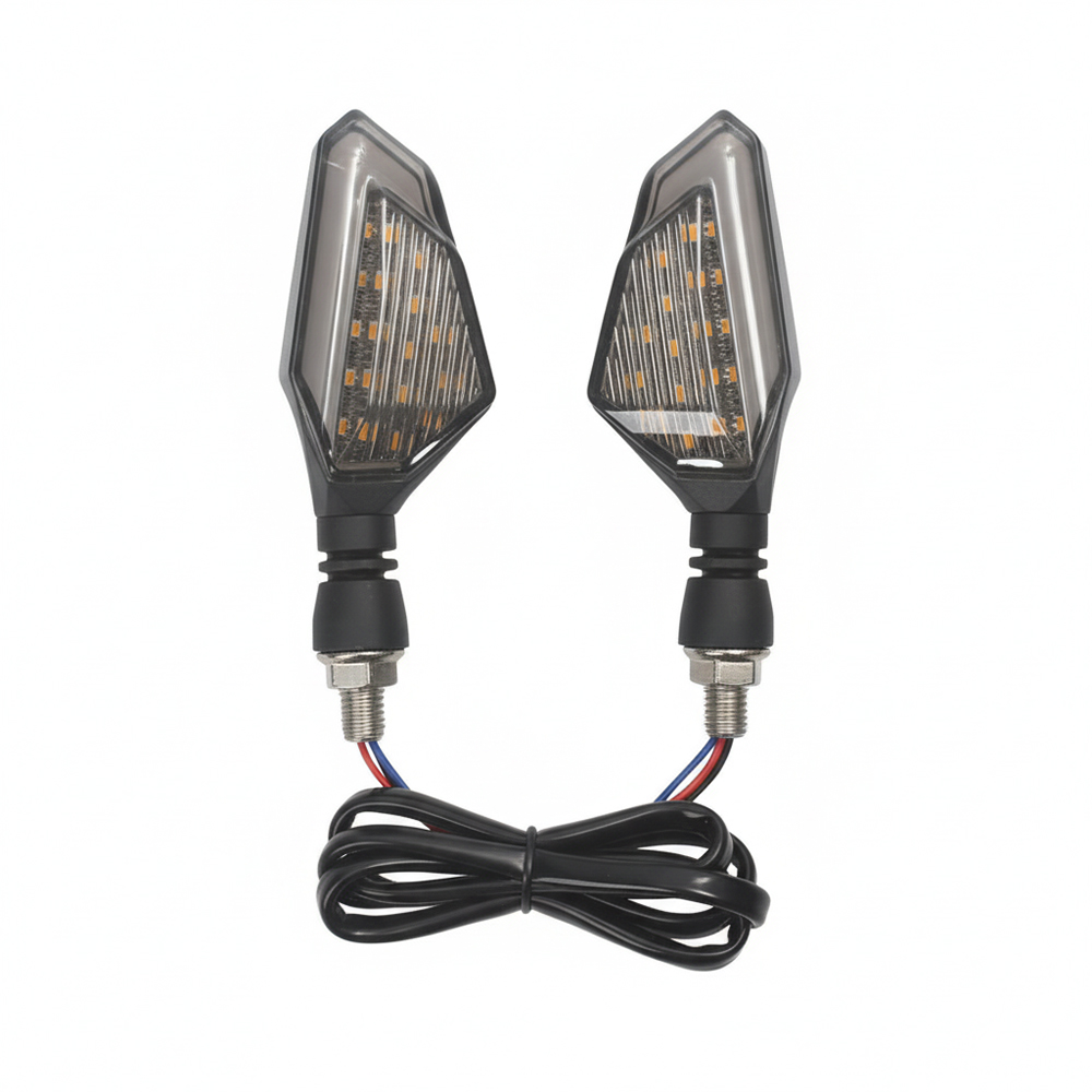 SONCHIE Motorcycle LED Turn Signal Lights - Universal Vehicle Turn-Signal Light Bulb for Dirt Bike ATV Scooter - Waterproof Vehicle Turn-Signal Light Bulb for Front/Rear (Yellow and Blue) SONCHIE Motorcycle LED Turn Signal Lights - Universal Vehicle Turn-Signal Light Bulb for Dirt Bike ATV Scooter - Waterproof Vehicle Turn-Signal Light Bulb for Front/Rear (Yellow and Blue)